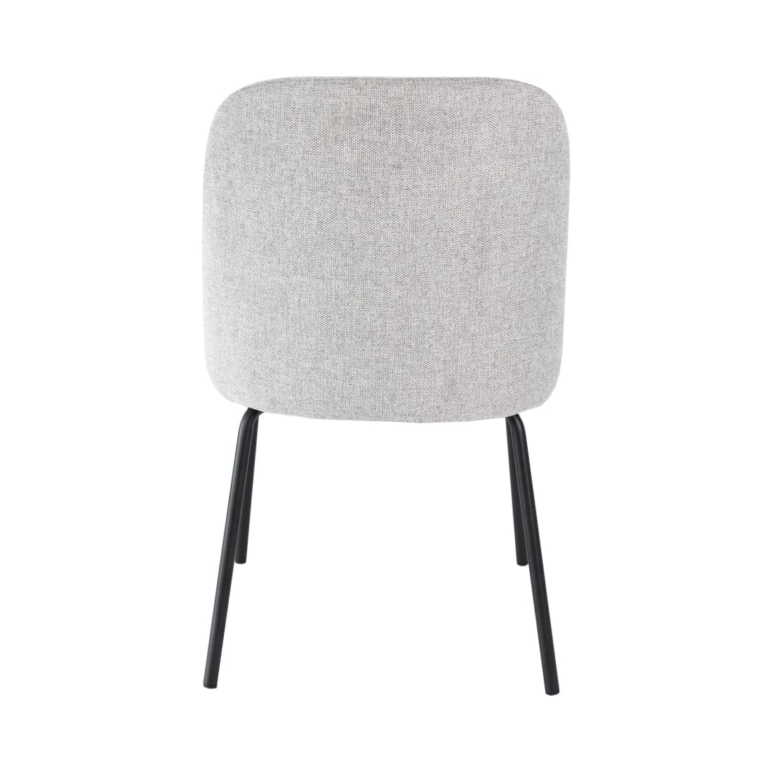 Kick Eetkamerstoel Britt - Grijs - Katoen eetkamerstoelen