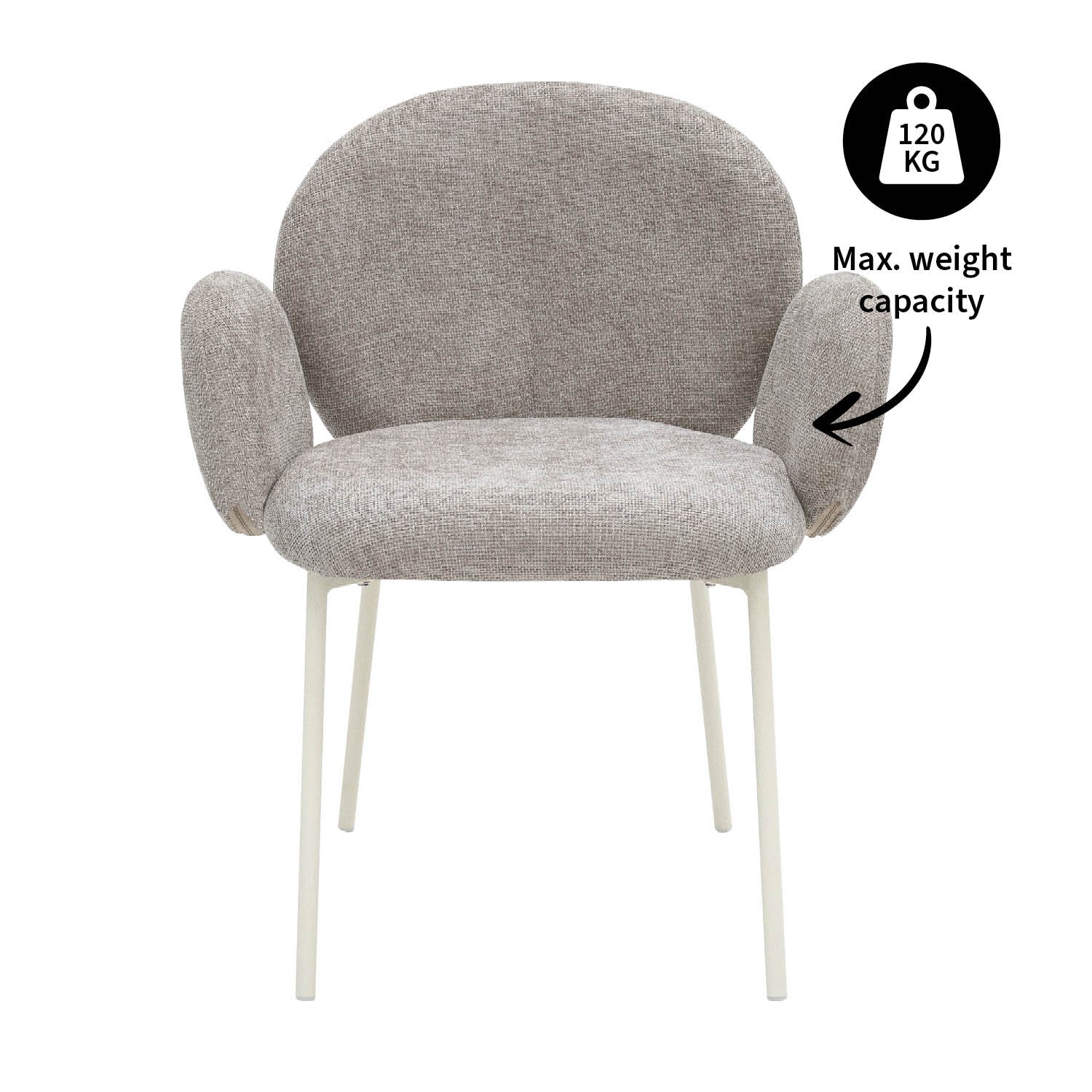 Kick Dining room chair Connor - Beige