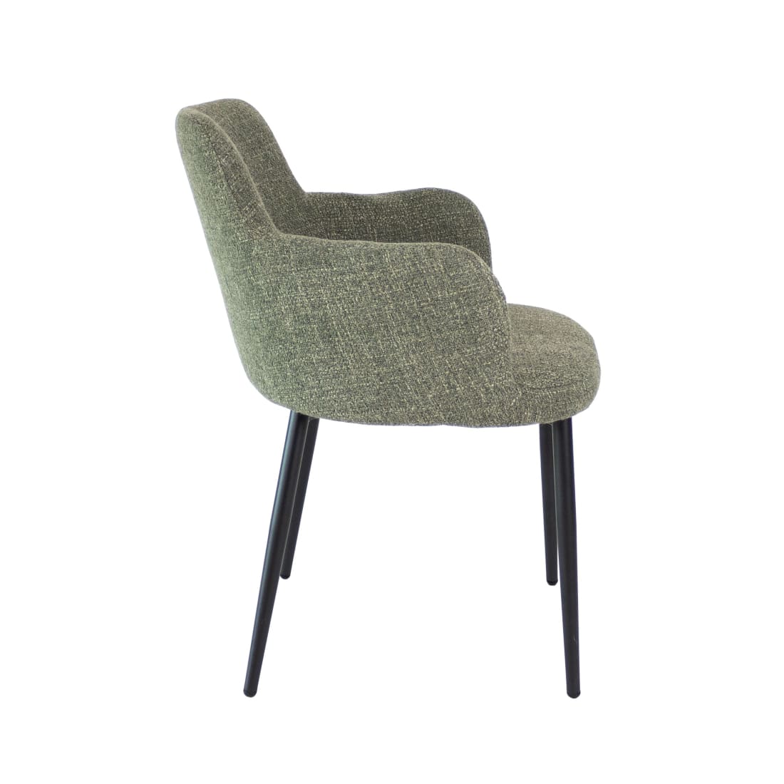 Kick Eetkamerstoel Emma Groen - Eetkamerstoelen