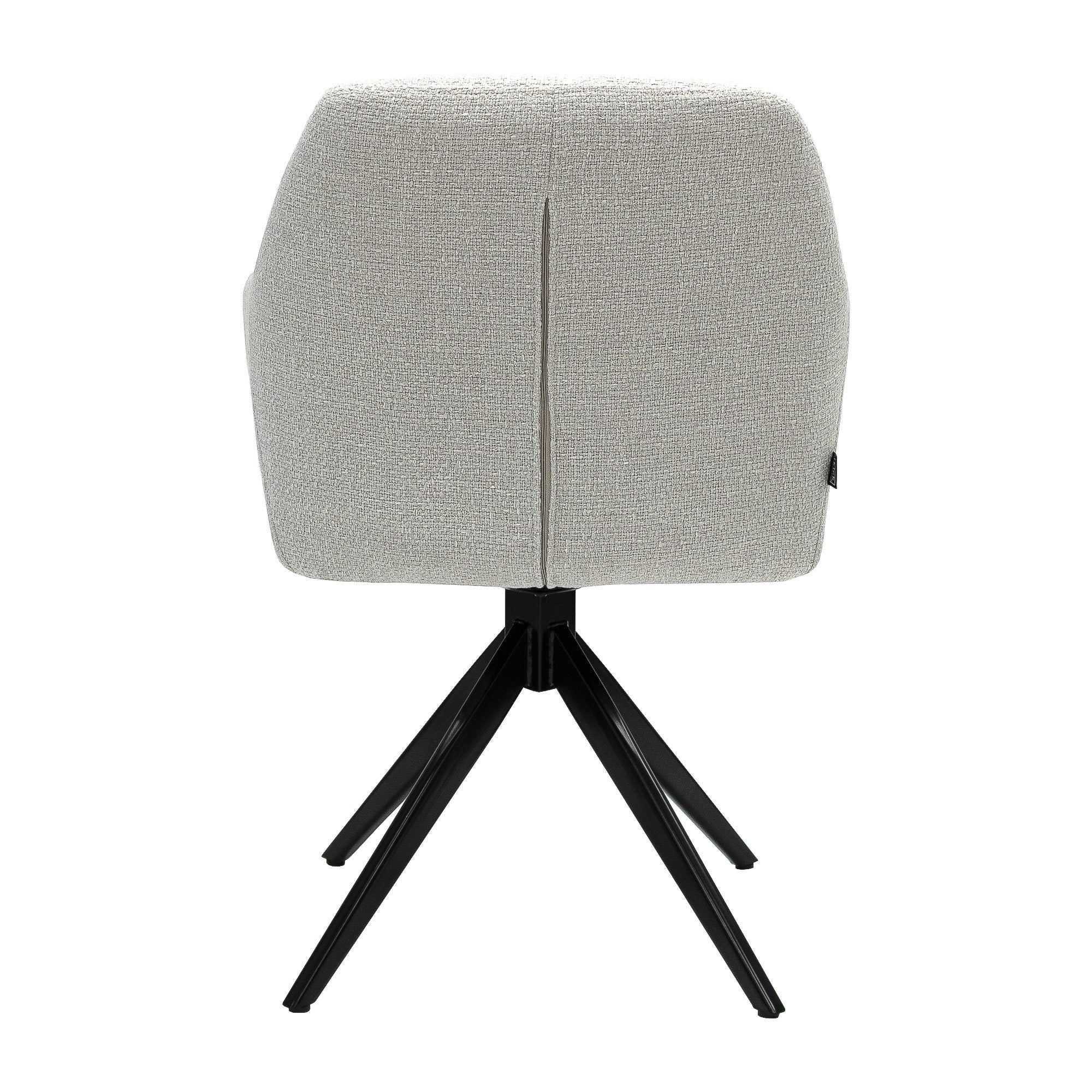 Kick Ravi turning chair - White