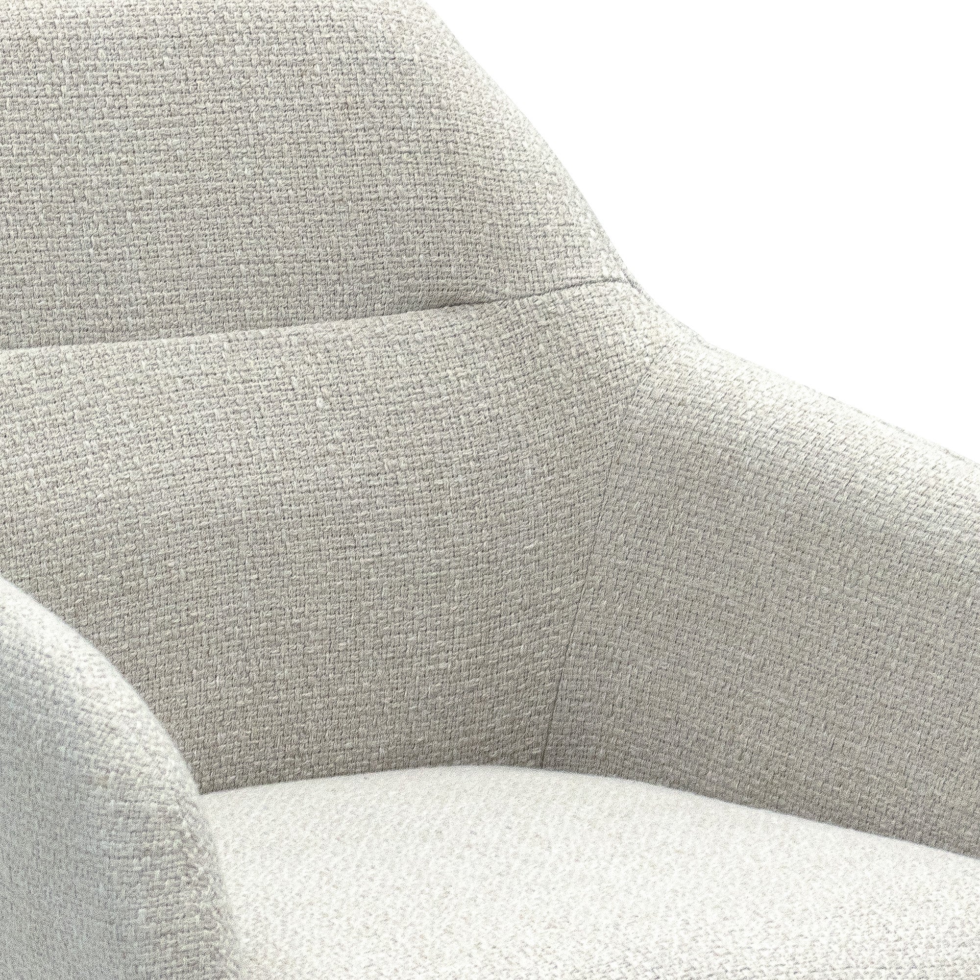 Kick Ravi turning chair - White