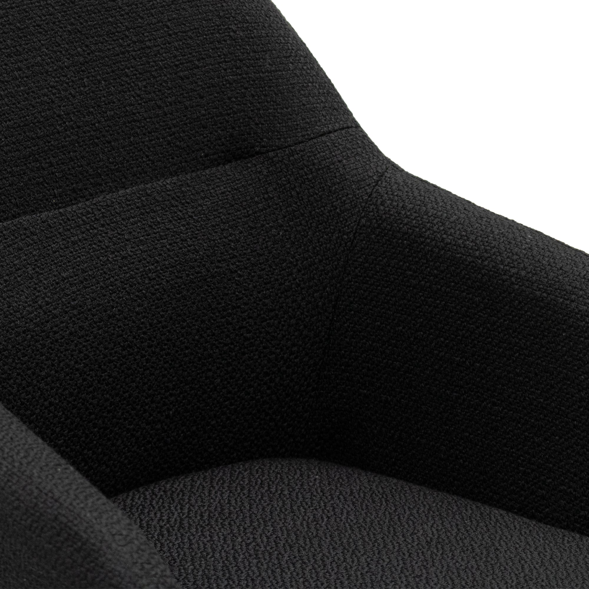 Kick Ravi turning chair - Black