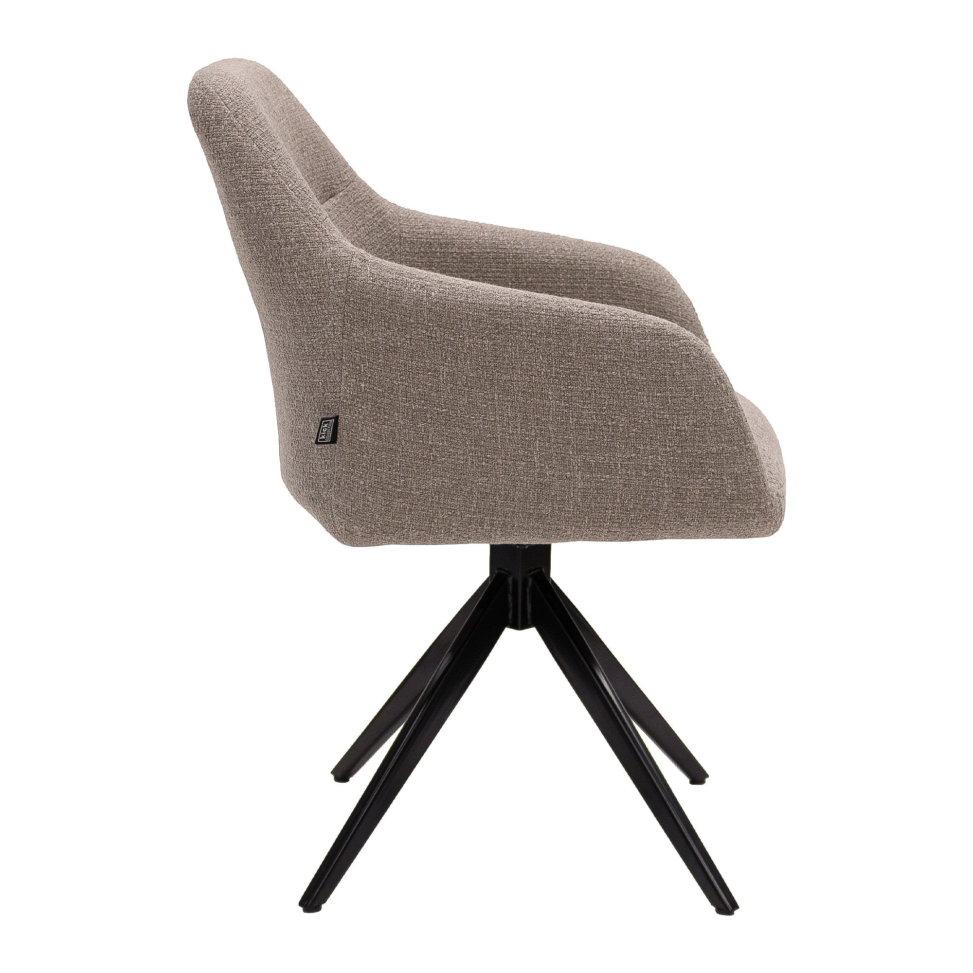 Kick Ravi turning chair - Gray