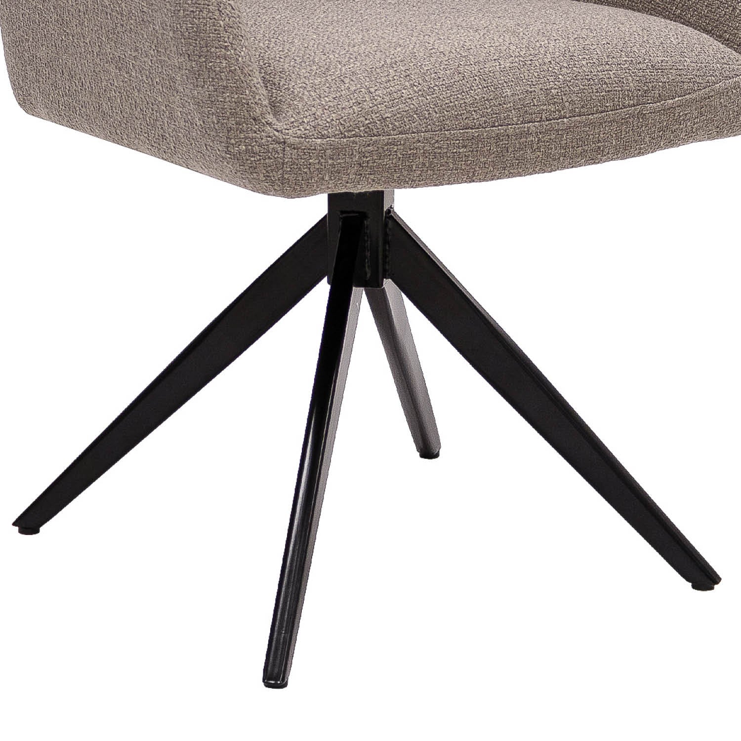 Kick Ravi turning chair - Gray