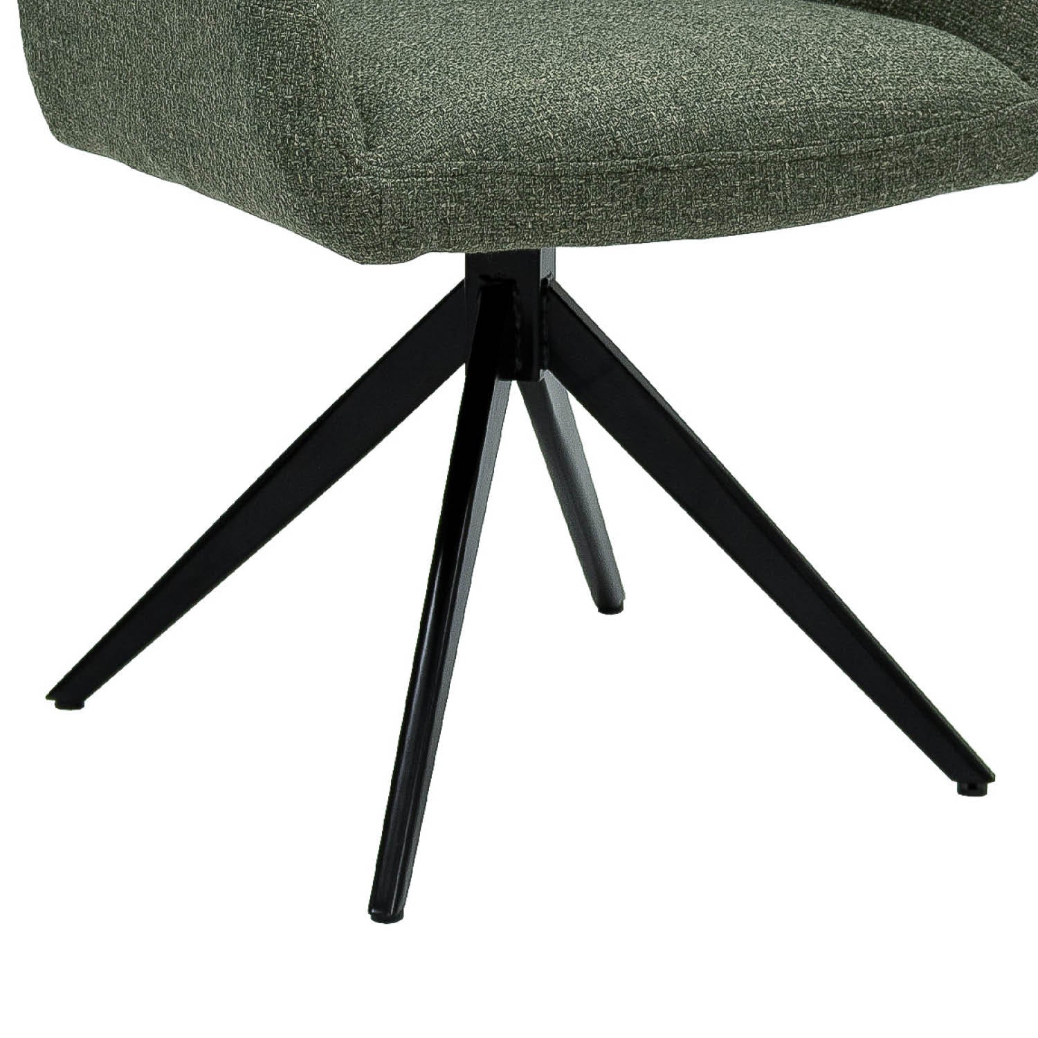 Kick Ravi rotary chair - Green