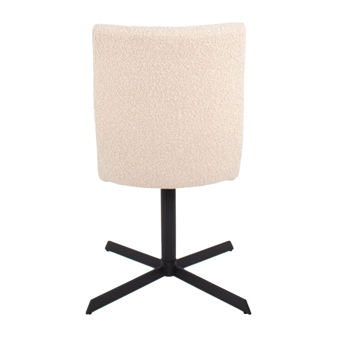 Kick Eetkamerstoel Sam Boucle - Beige - Bouclé