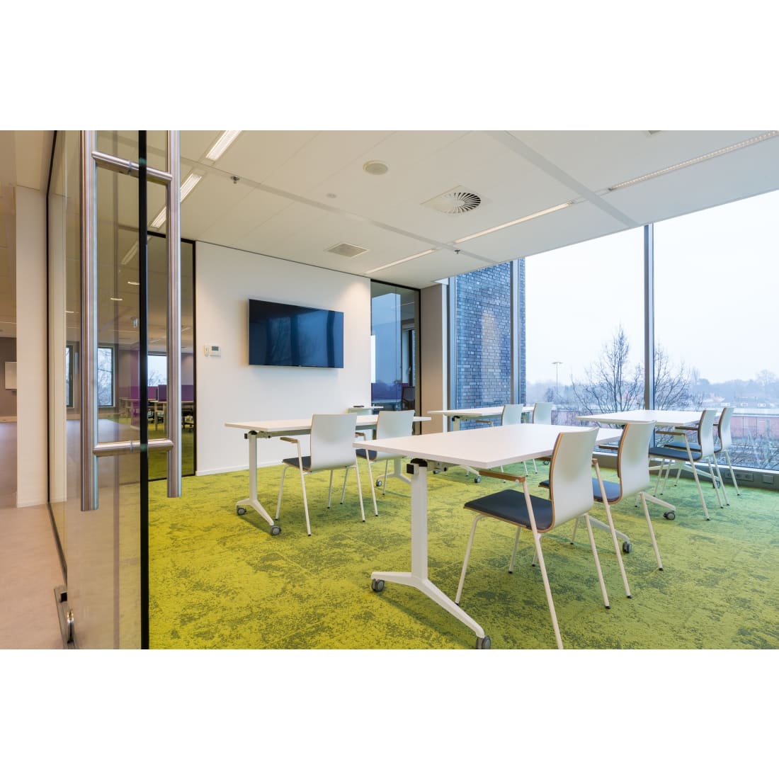 Manhattan Verrijdbare Klaptafel Office - Vergadertafel -