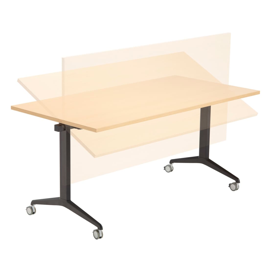 Manhattan Verrijdbare Klaptafel Office - Vergadertafel -