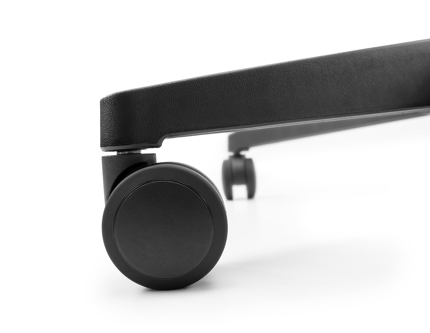 Maatwerk: Onderstel en gaslift in Zwart Nylon ipv ALU voor Projectas / Zuidas serie