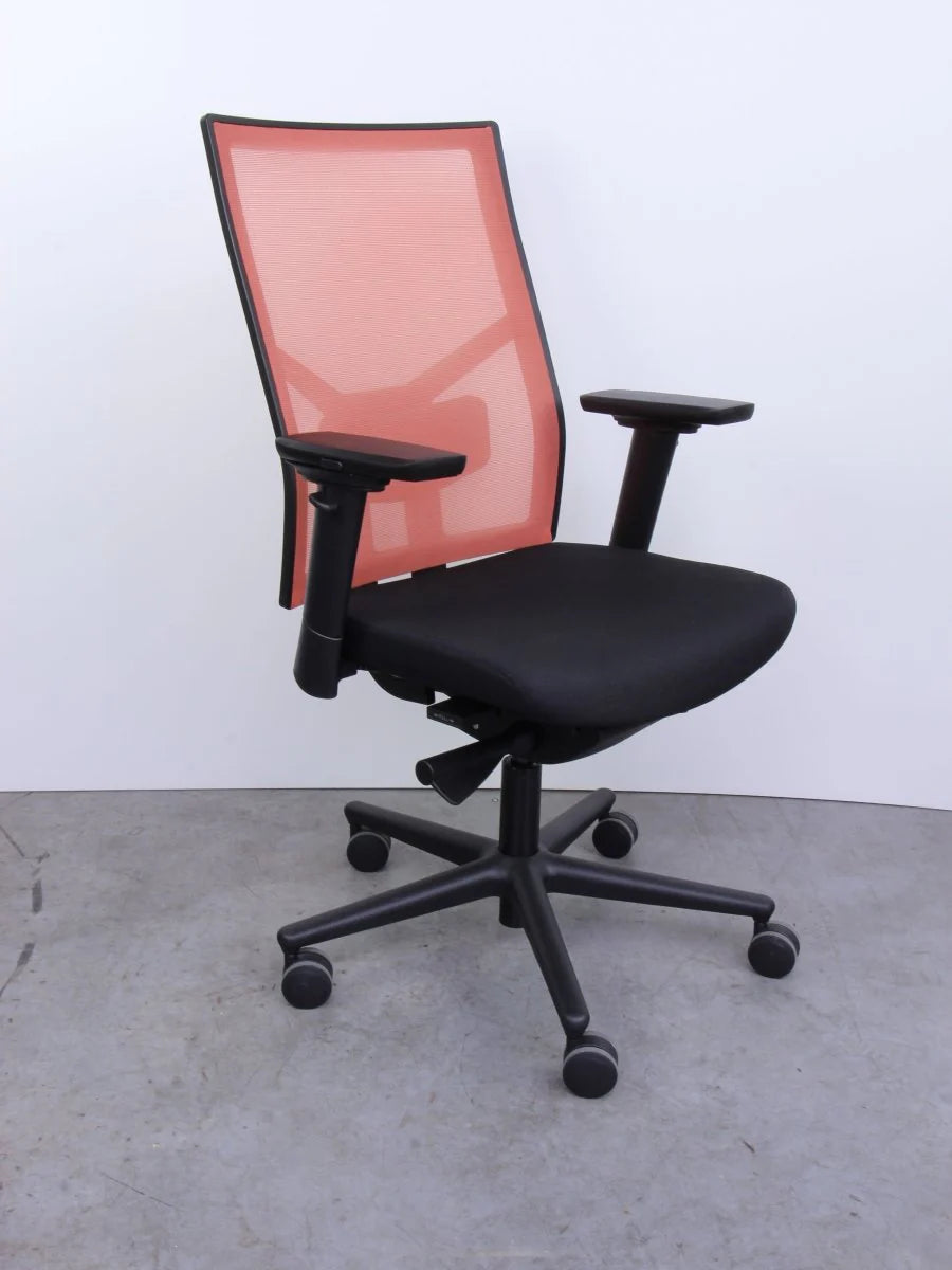 Outlet - Refurbished Bureaustoel Zuidas Mesh Oranje C5