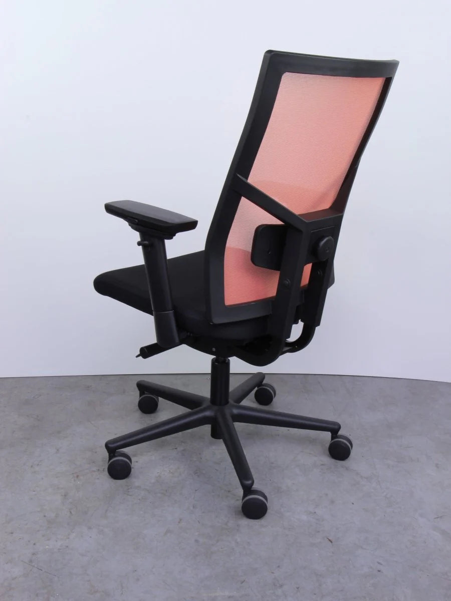 Outlet - Refurbished Bureaustoel Zuidas Mesh Oranje C5