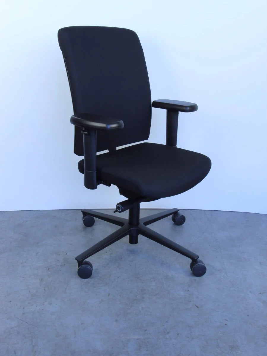 Outlet - Refurbished Bureaustoel C7 Workliving Jaarbeurs Classic Zwart Ergonomisch (N)EN 1335