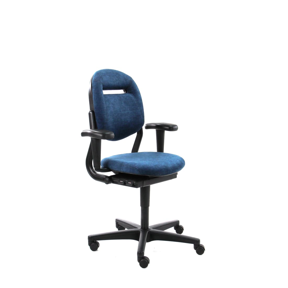 Refurbished Bureaustoel Ahrend 220 Denim Jeans Ergonomisch -