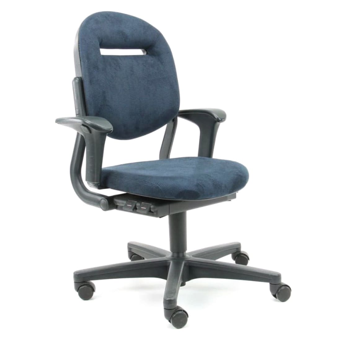 Refurbished Bureaustoel Ahrend 220 Regain Blauw Ergonomisch