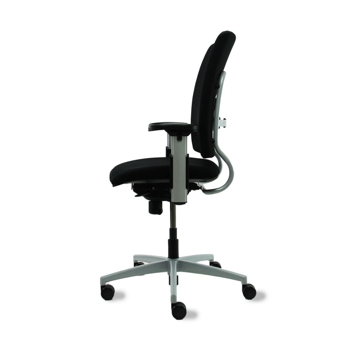 Refurbished Bureaustoel Dauphin Extender NPR1813 Zwart -