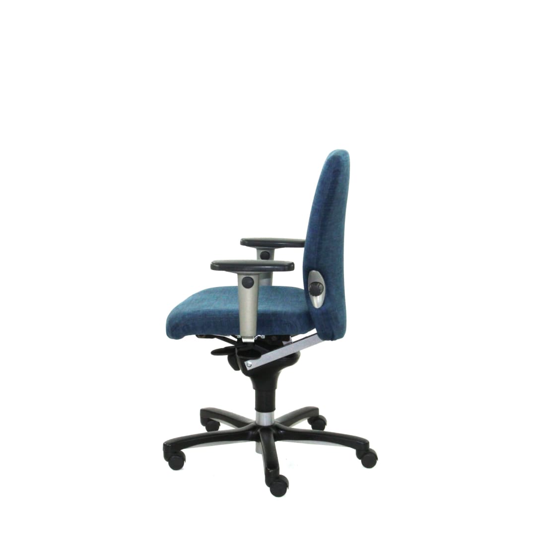 Refurbished Bureaustoel Denim Jeans Ergonomisch Comforto 77