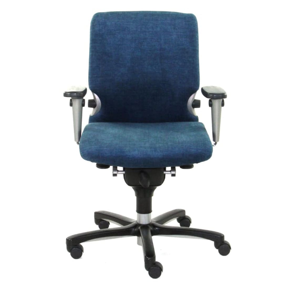 Refurbished Bureaustoel Denim Jeans Ergonomisch Comforto 77