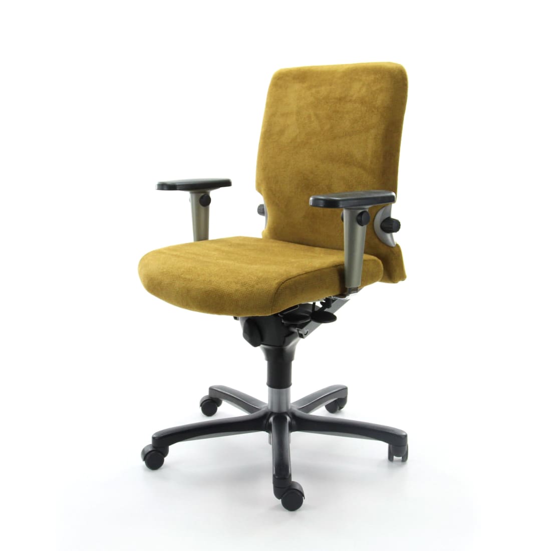 Refurbished Bureaustoel Geel Regain Ergonomisch Comforto 77