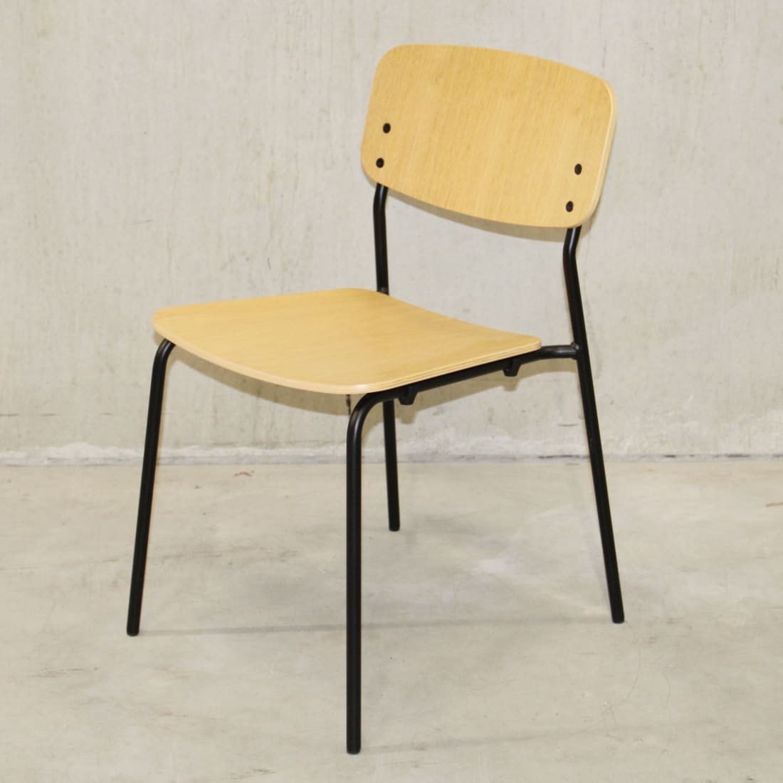 Sample Sale 158 Eetkamerstoel Houten Design Bianca - Rechte