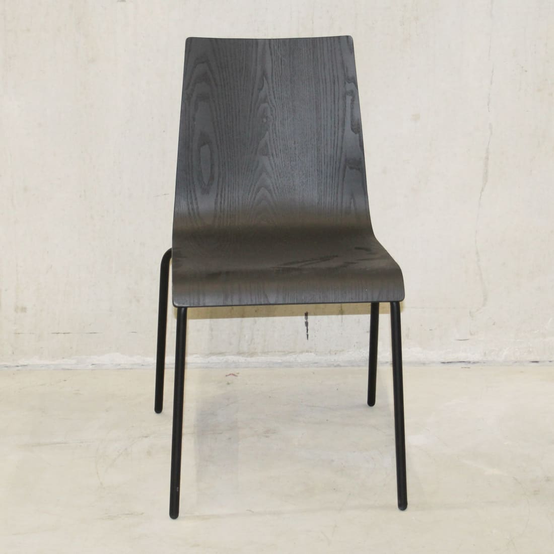 Sample Sale 168 Eetkamerstoel Houten Design Zwart Eiken Puur