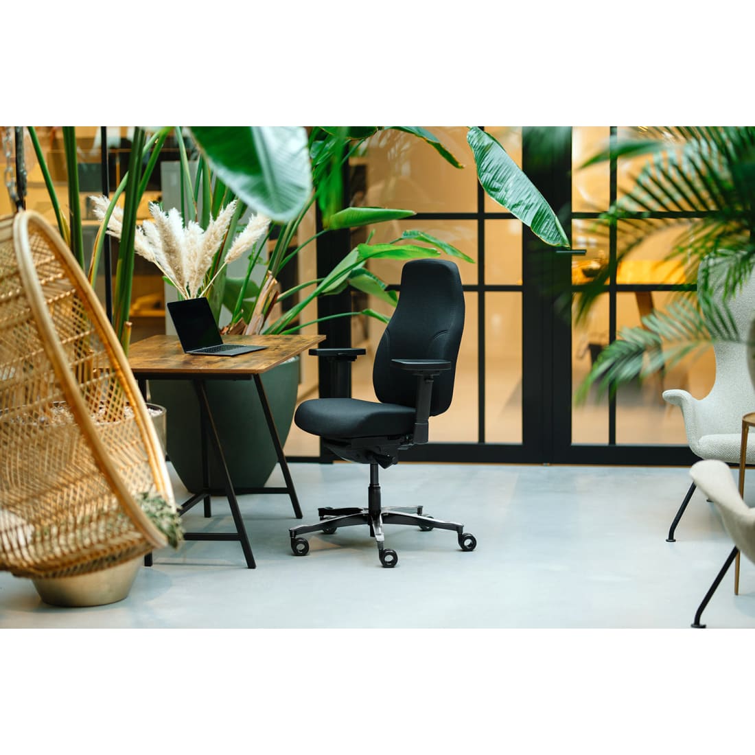 Sit And Move Therapod X2 Zwart - Bureaustoel Mirage -