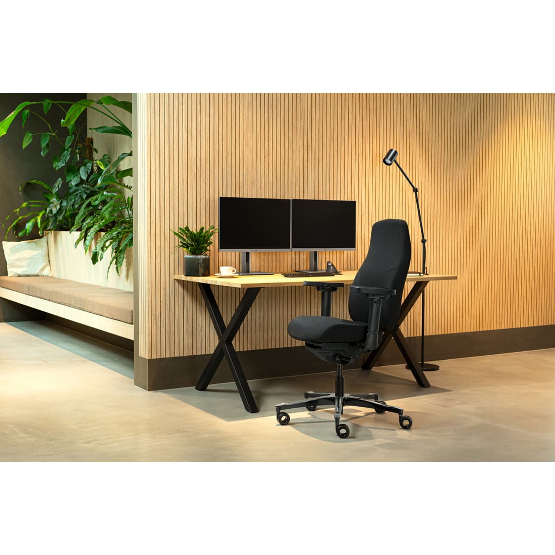 Sit And Move Therapod X2 Zwart - Bureaustoel Mirage -