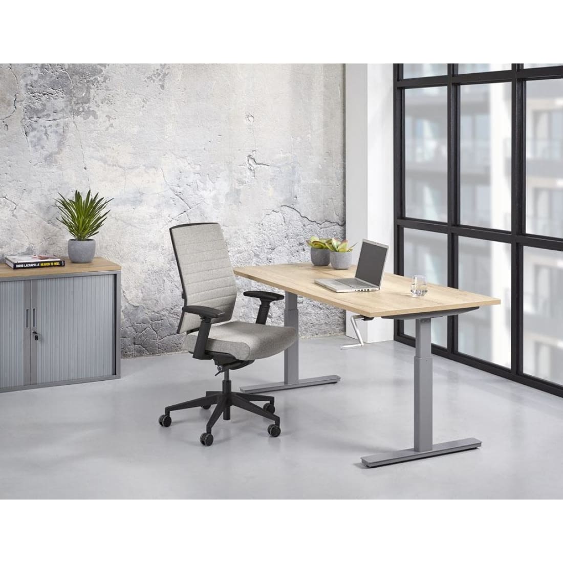 Manhattan SwingStand - Slinger Verstelbaar Zit/Sta Bureau -