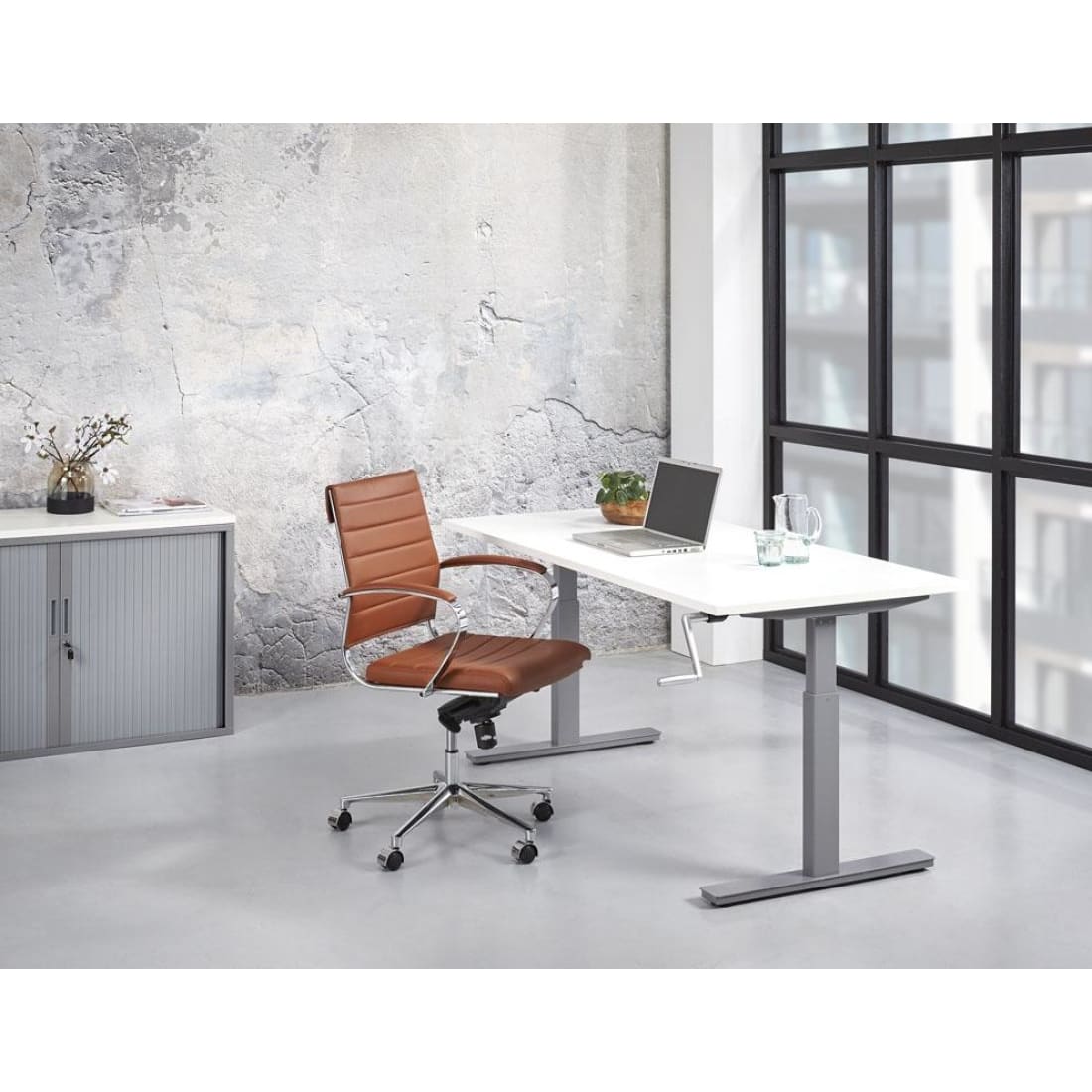 Manhattan SwingStand - Slinger Verstelbaar Zit/Sta Bureau -