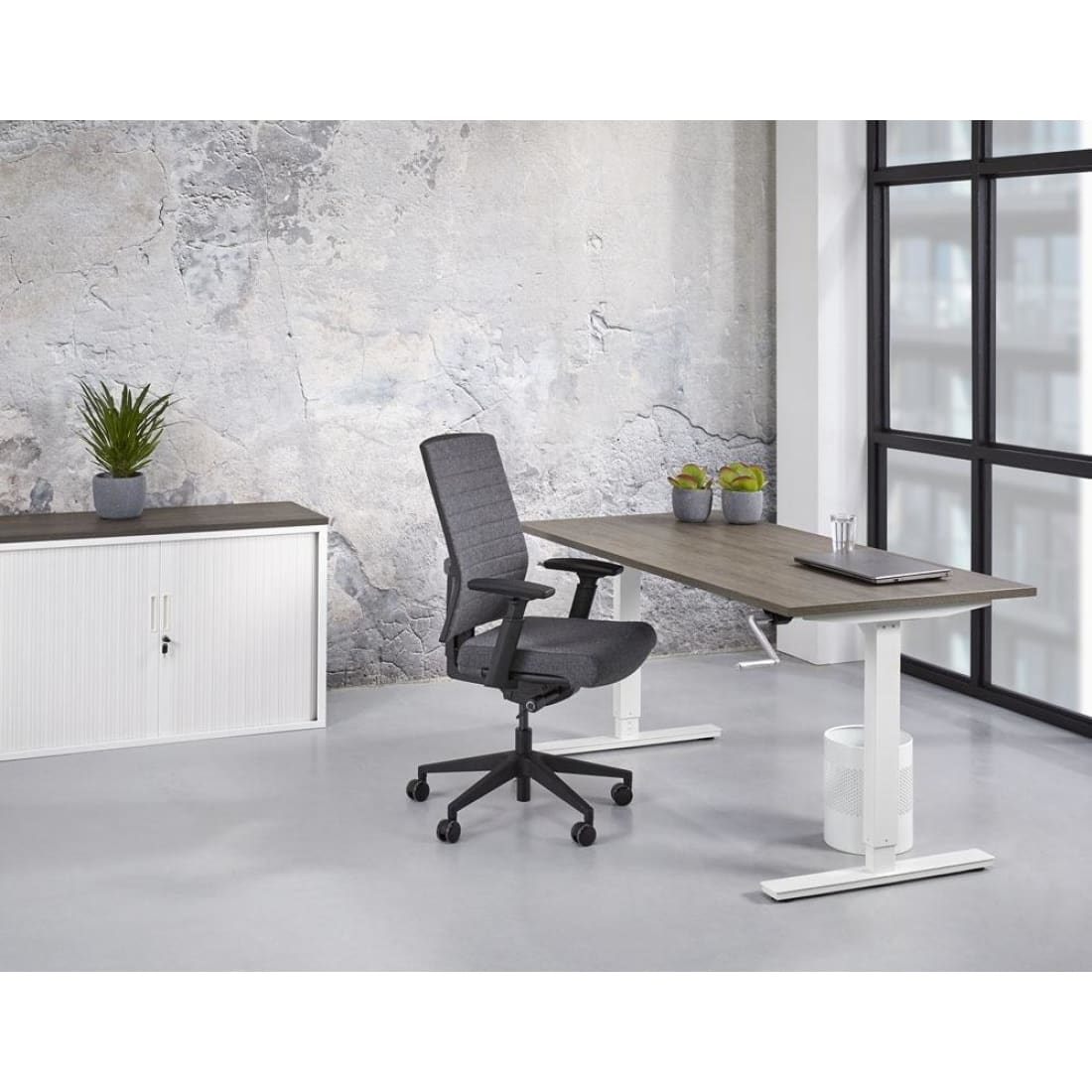 Manhattan SwingStand - Slinger Verstelbaar Zit/Sta Bureau -