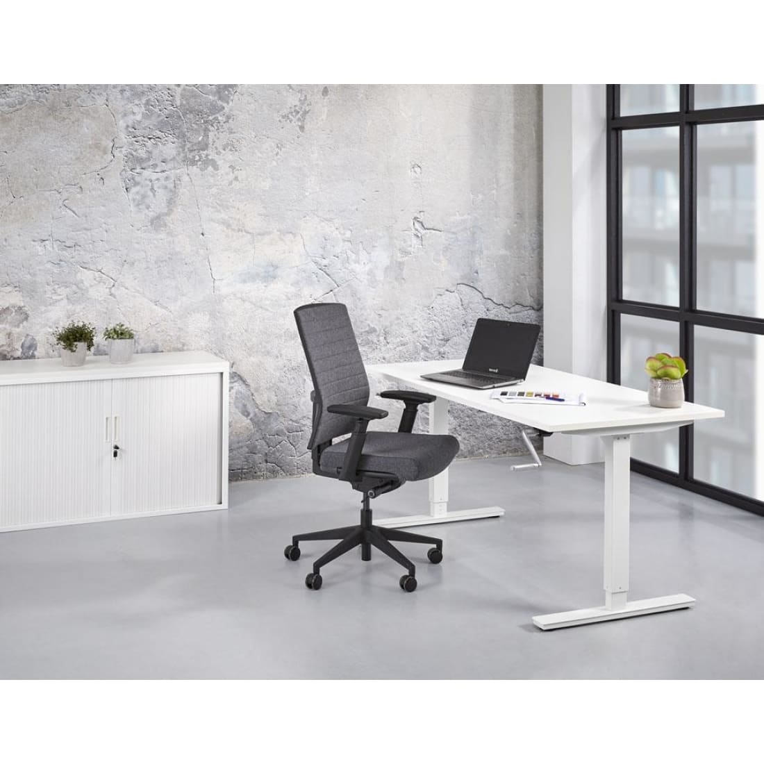 Manhattan SwingStand - Slinger Verstelbaar Zit/Sta Bureau -