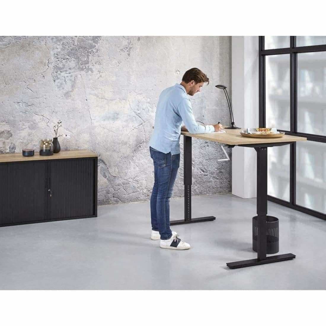 Verstelbaar Zit/Sta Bureau Ergonomisch Slinger Projectas Bureau Woonliving