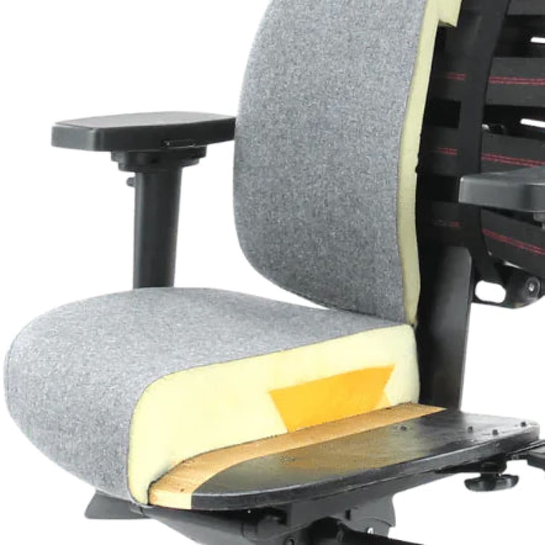 Refurbished Bureaustoel Therapod X Compact Lichtgrijs (N)EN