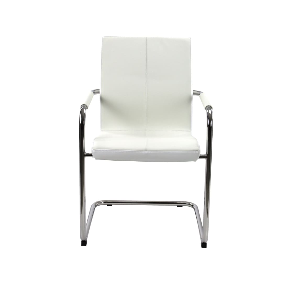 Vergaderstoel S Series Wit Vegan Leer - Vergaderstoelen