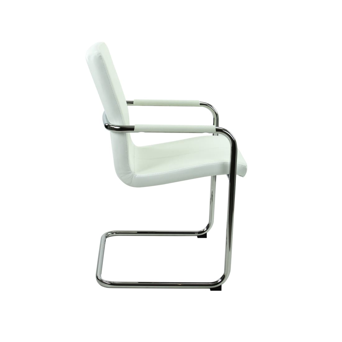 Vergaderstoel S Series Wit Vegan Leer - Vergaderstoelen
