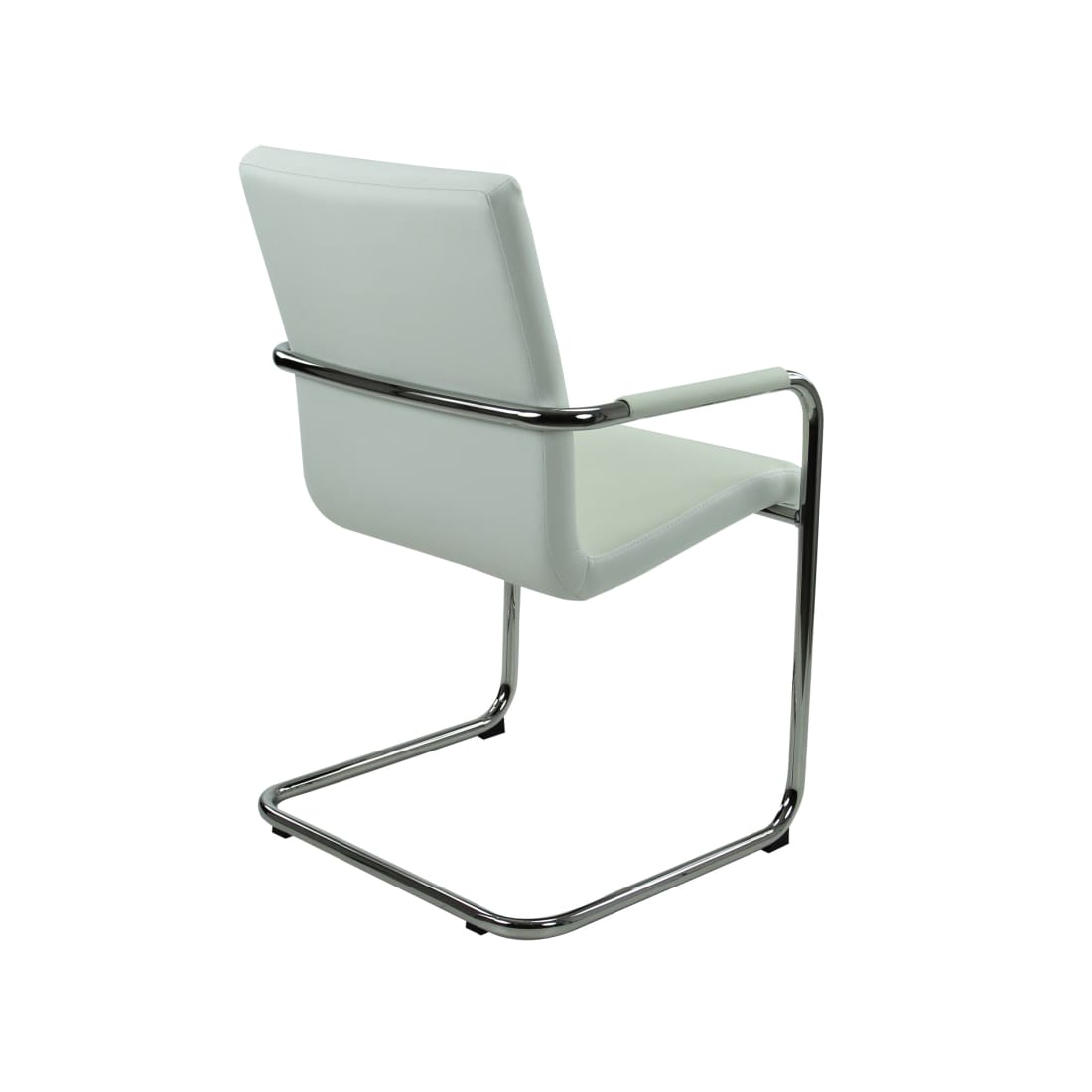 Vergaderstoel S Series Wit Vegan Leer - Vergaderstoelen