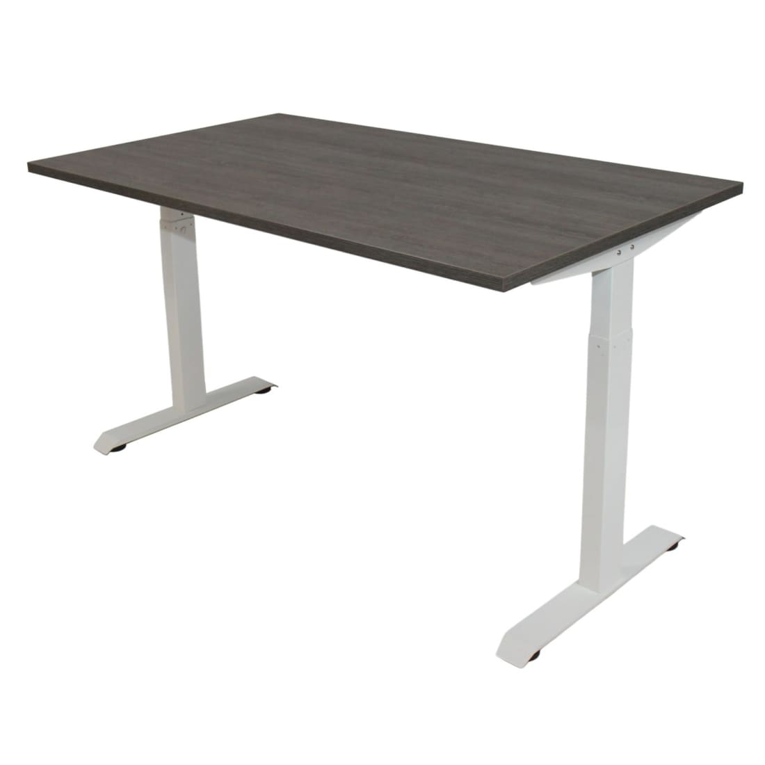 Verstelbaar Bureau 62-84cm Onderstel Wit (RAL9016) -