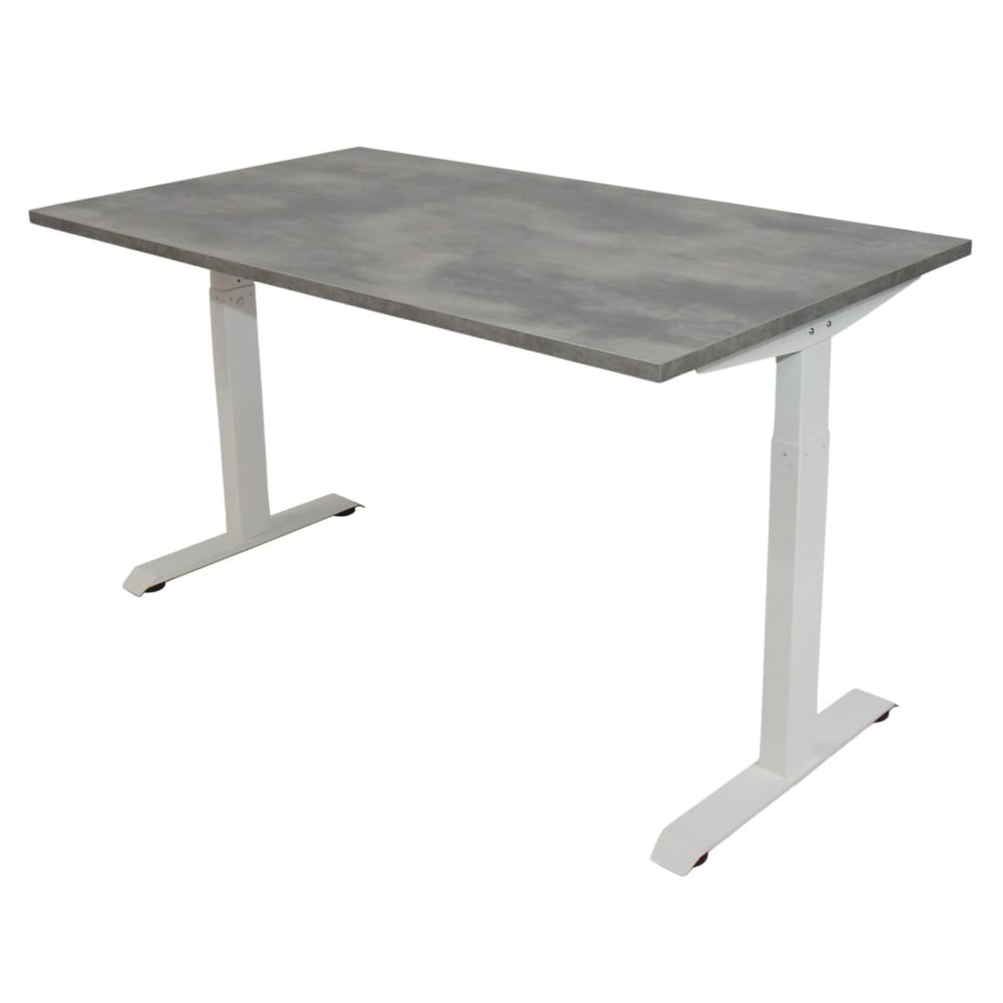 Verstelbaar Bureau 62-84cm Onderstel Wit (RAL9016) -