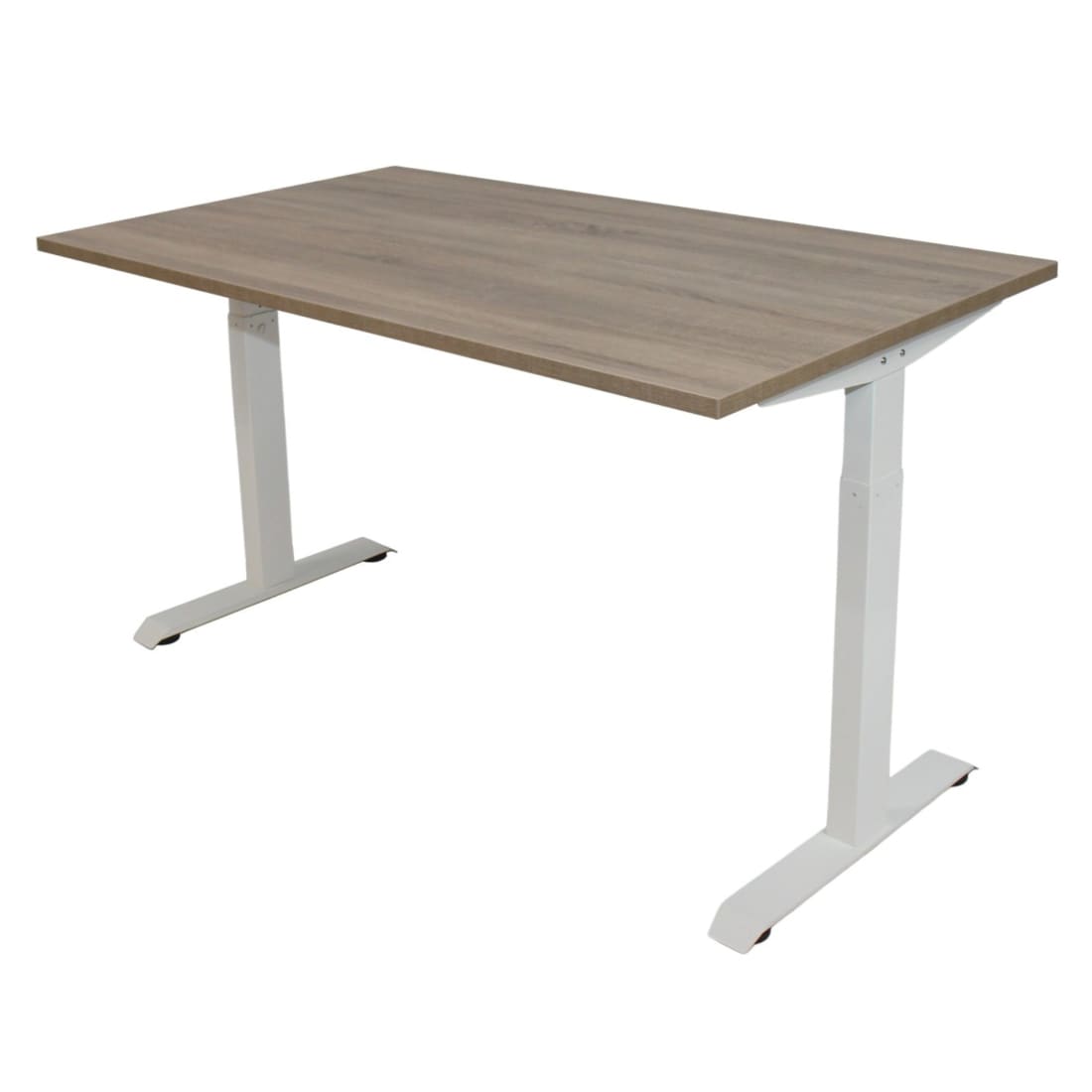 Verstelbaar Bureau 62-84cm Onderstel Wit (RAL9016) -
