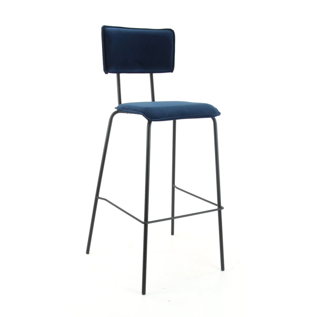 Workliving Barkruk Hoog Bo - Velvet Earth Indigo - Hoge
