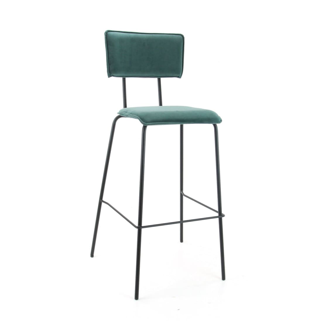 Workliving Barkruk Hoog Bo - Velvet Earth Teal - Hoge