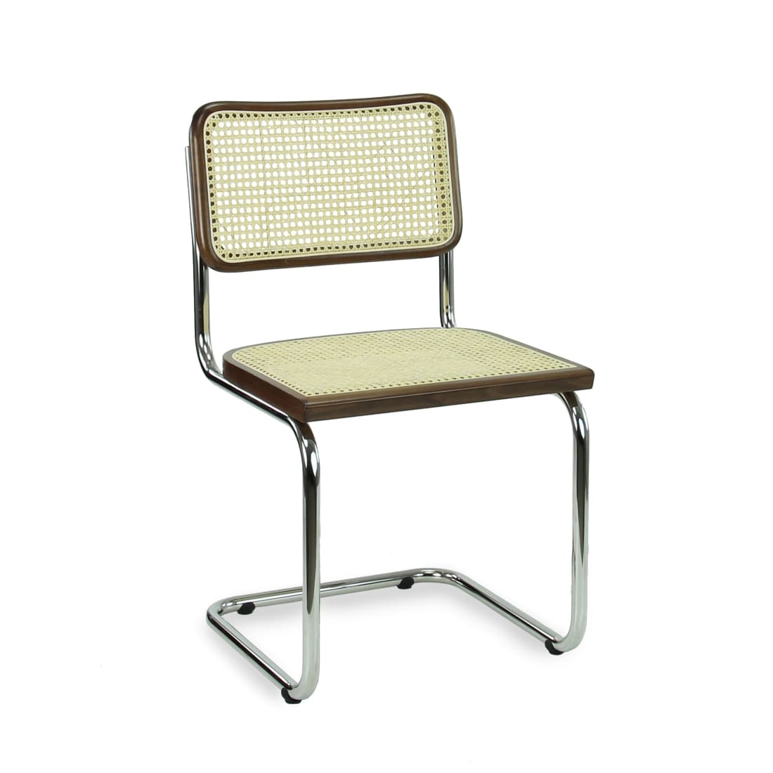 Workliving Bas Eetkamerstoel - Rotan Design Walnoot
