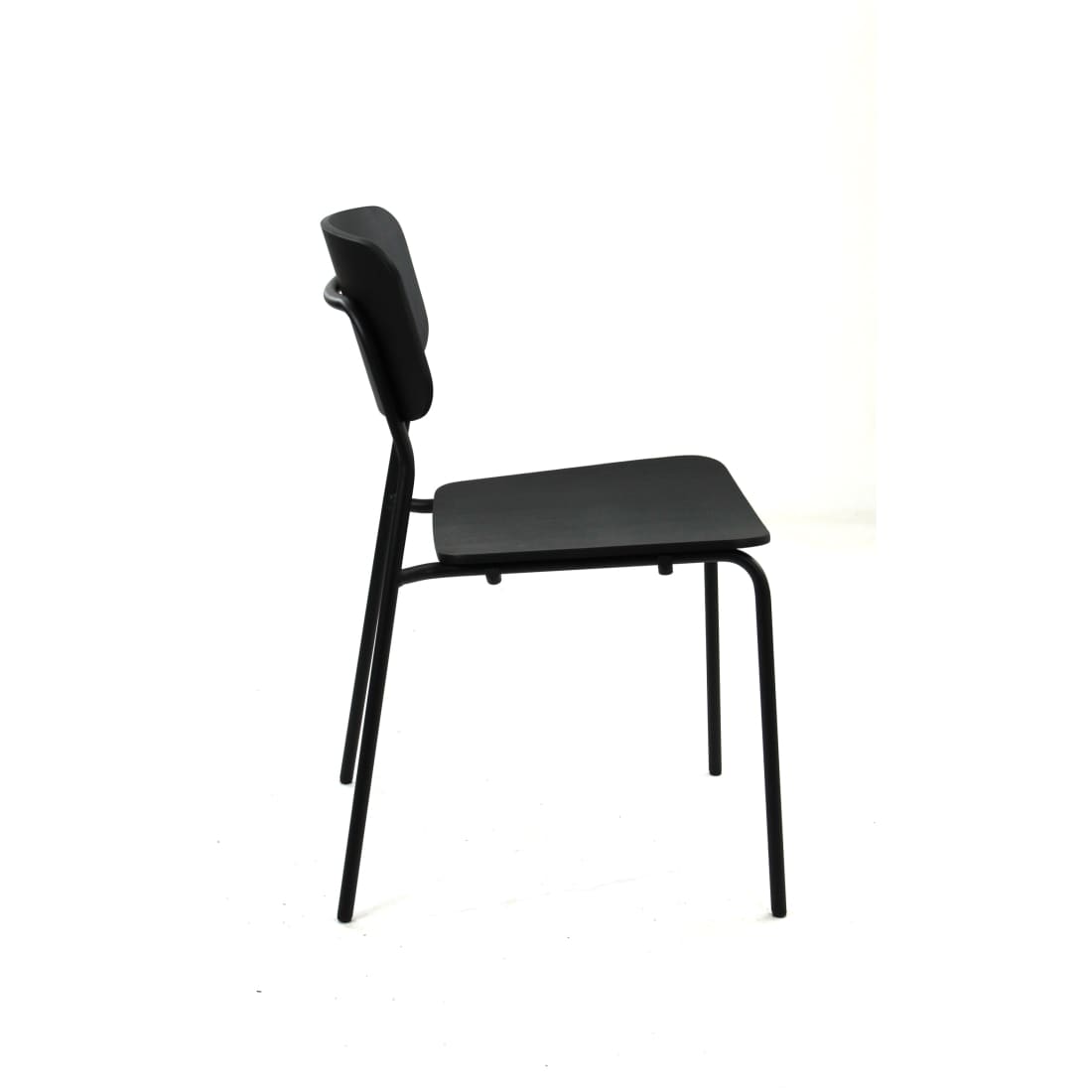 Workliving Bianca Eetkamerstoel - Houten Design Zwart Eiken