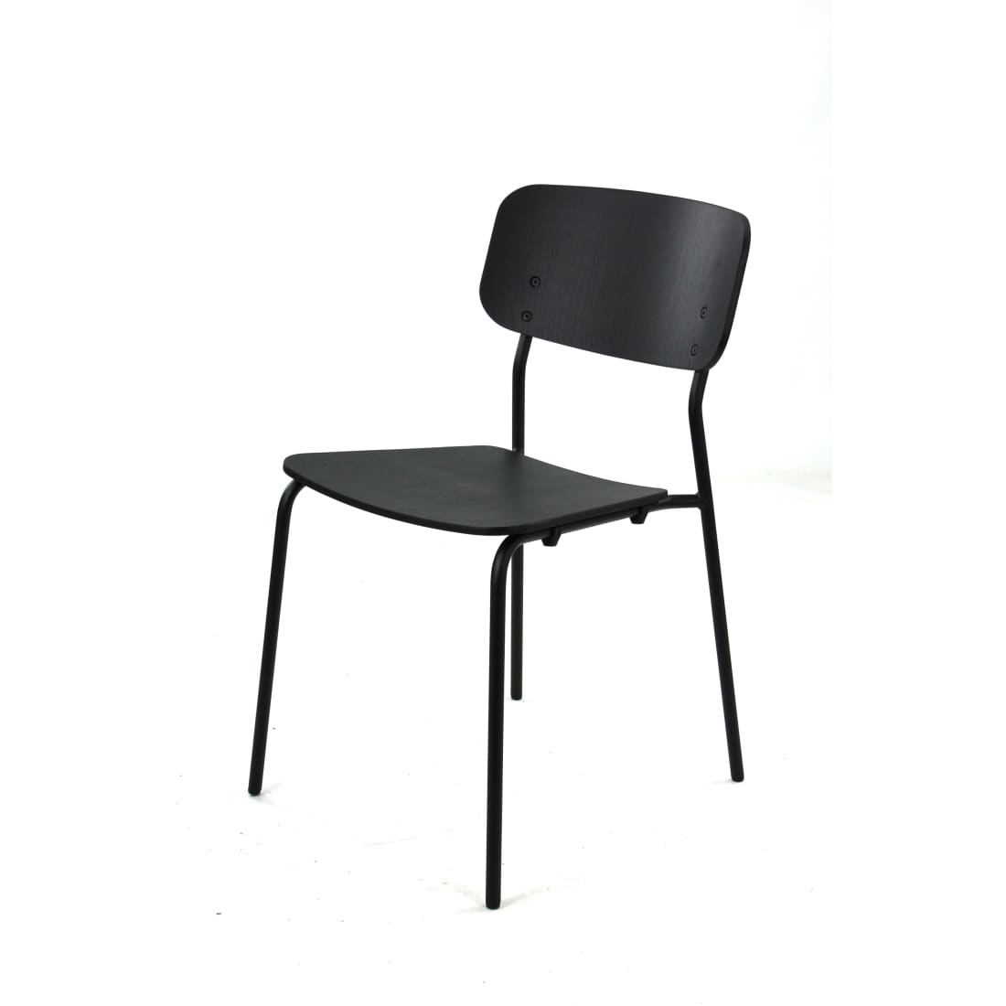 Workliving Bianca Eetkamerstoel - Houten Design Zwart Eiken