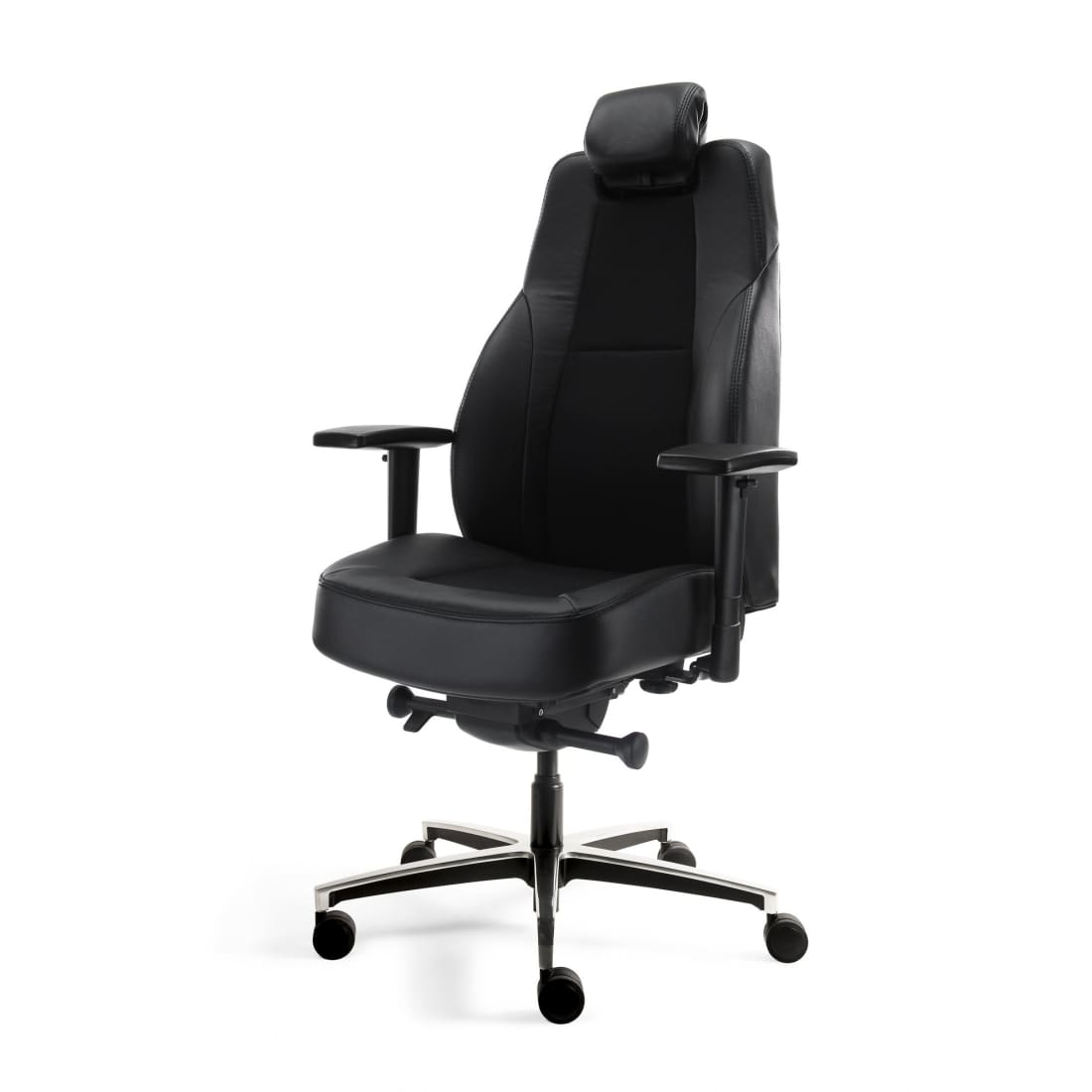 Workliving Delta-3 Mirage en Leer - Ergonomische 24-uurs