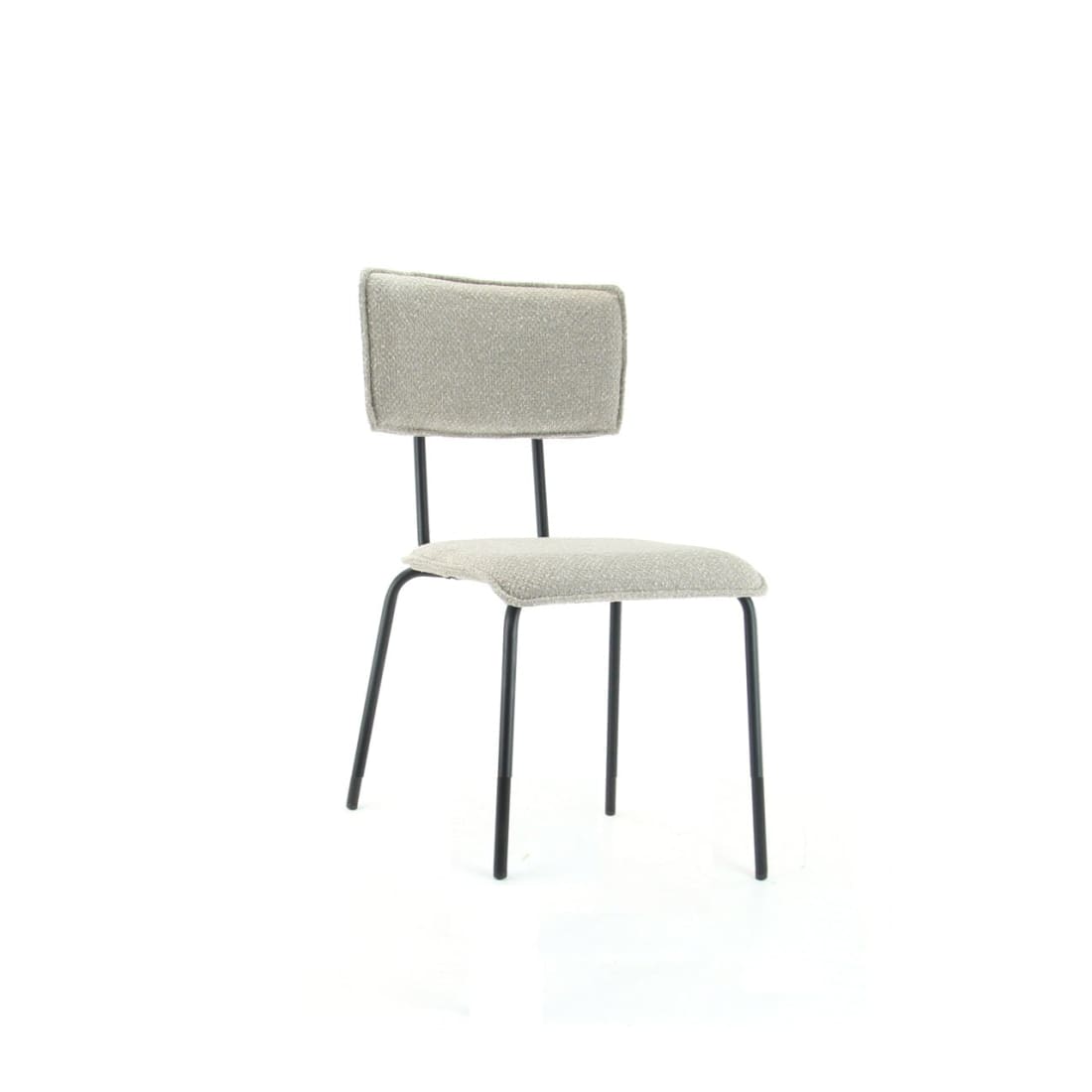 Workliving Eetkamerstoel Bo Society - Boucle Shitake -
