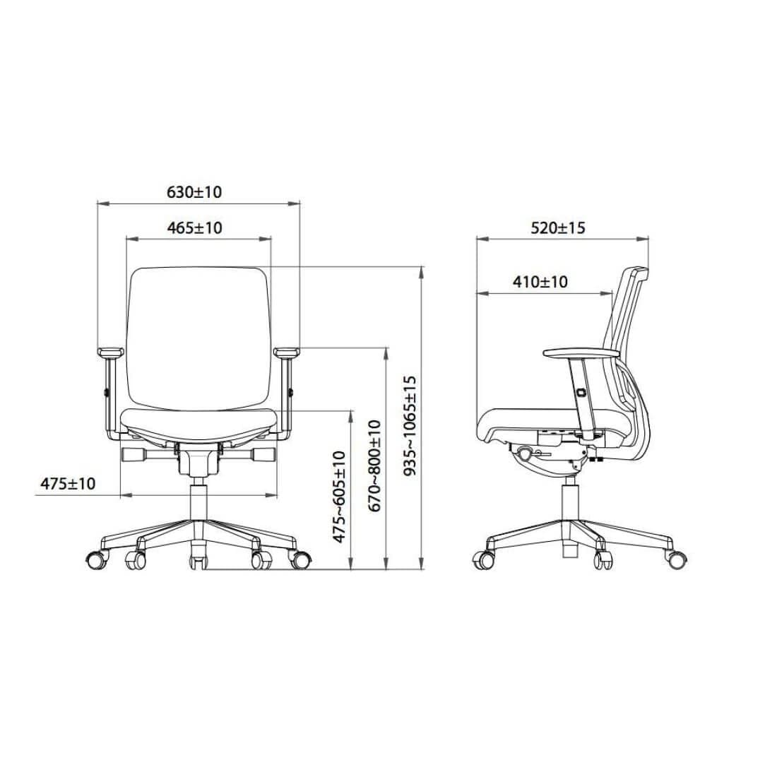 Workliving Huiswerk Mesh - Bureaustoel Ergonomisch Design