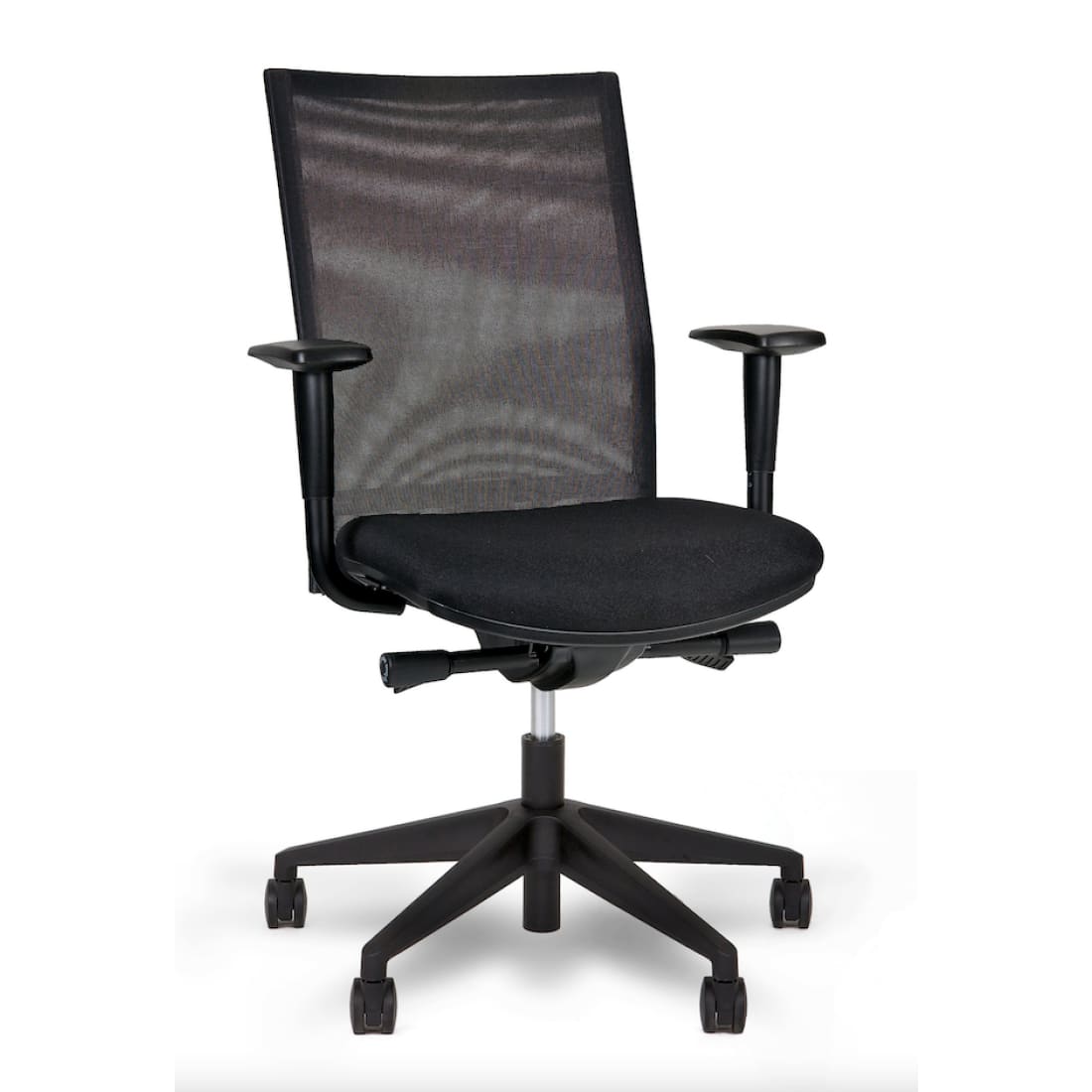 Workliving Jaarbeurs Mesh Zwart - Bureaustoel Ergonomisch
