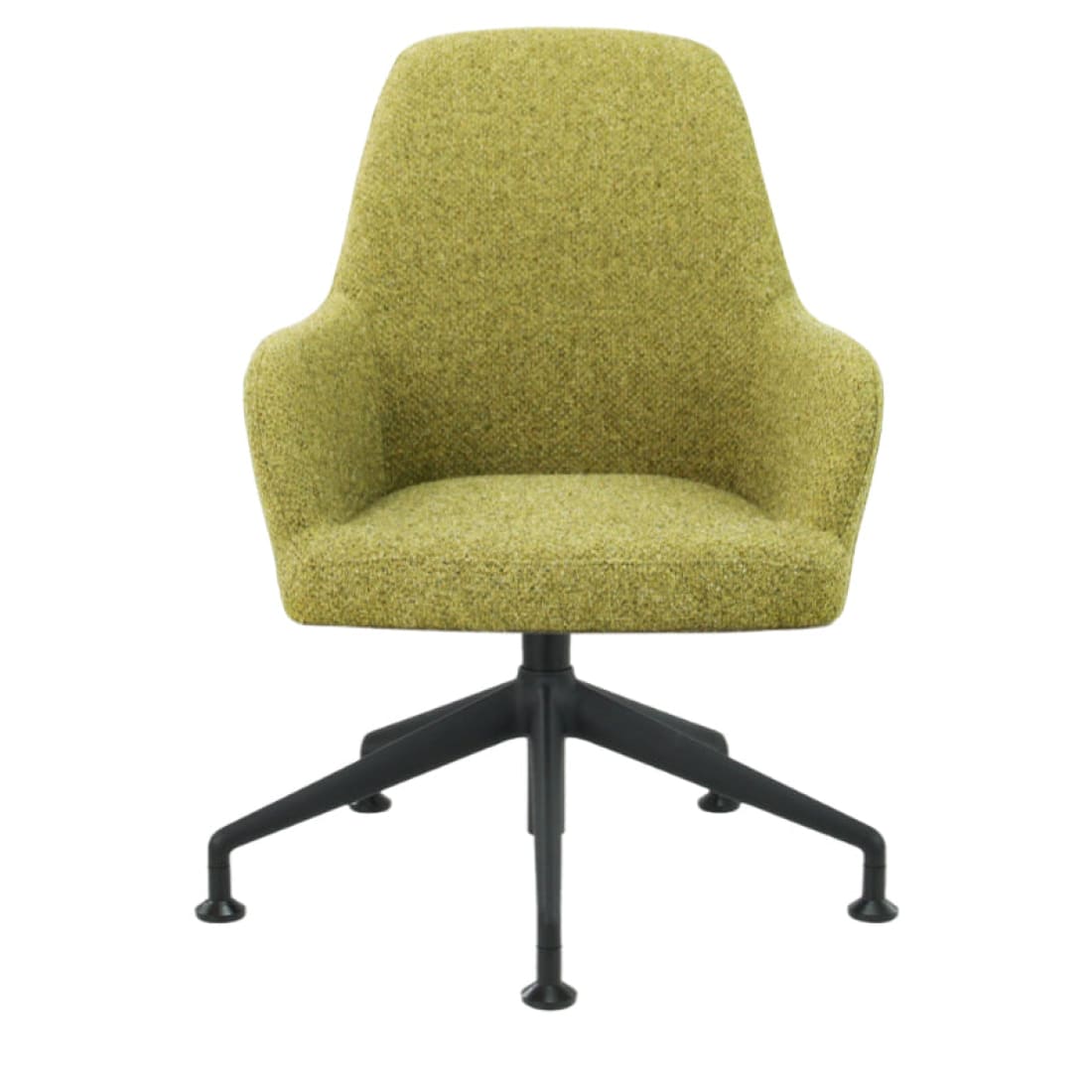 Workliving LoLa Fauteuil Lounge Vijfpoot Zwart Mix & Match