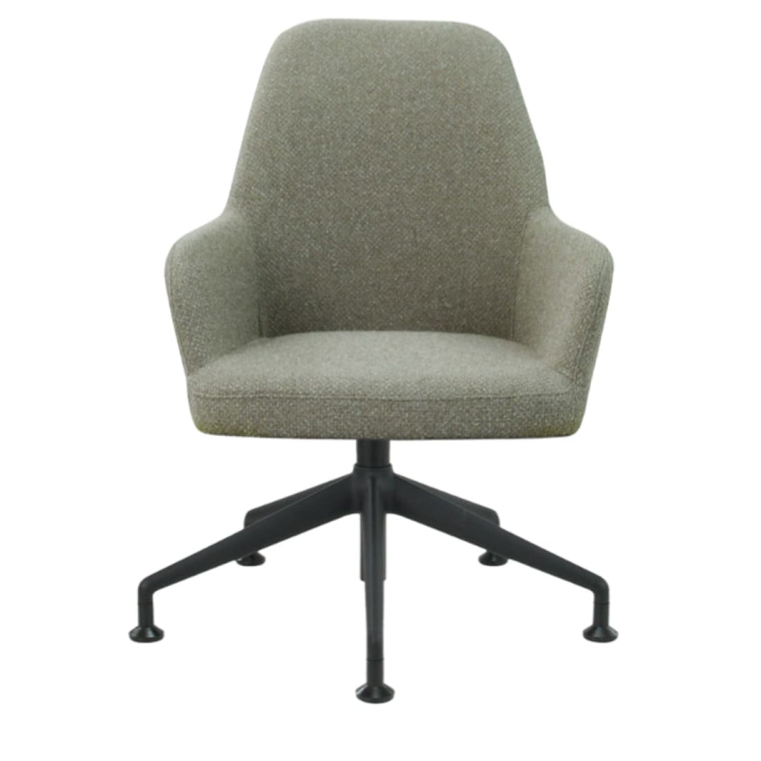 Workliving LoLa Fauteuil Lounge Vijfpoot Zwart Mix & Match