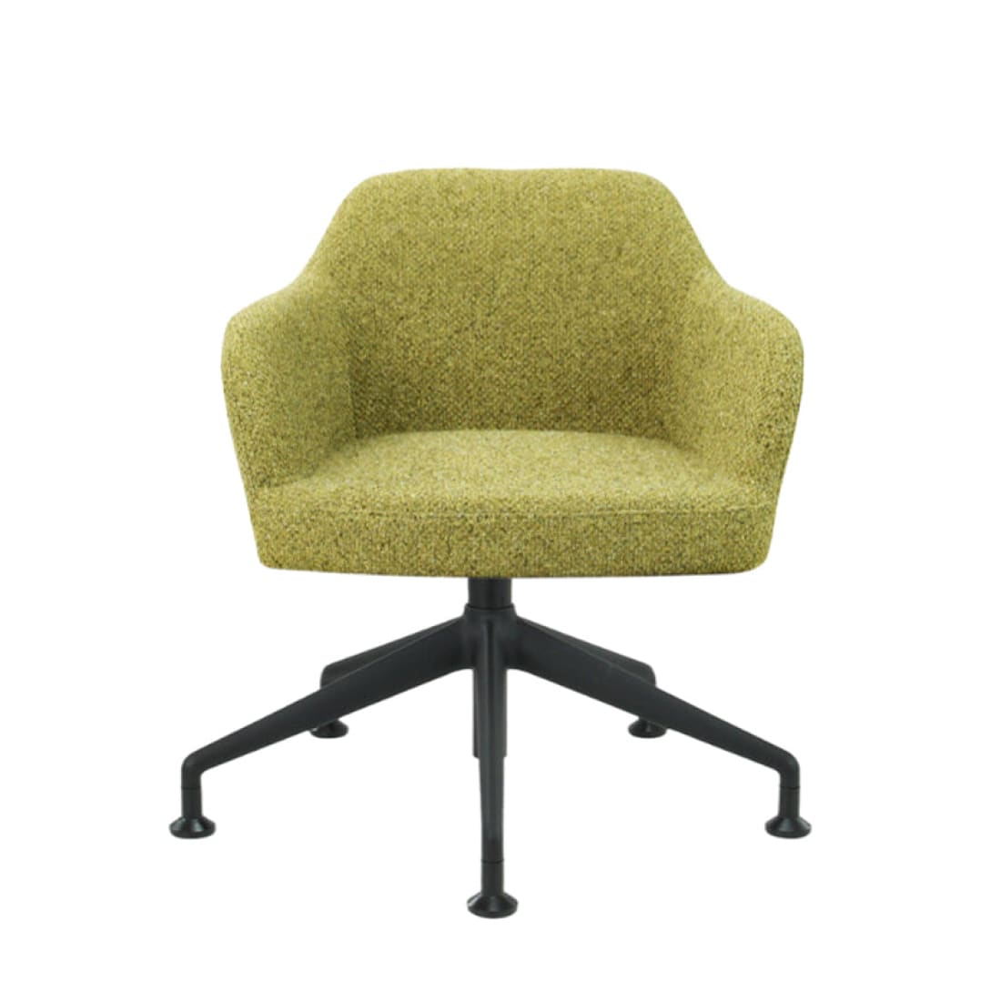 Workliving LoLa Fauteuil Lounge Vijfpoot Zwart Mix & Match